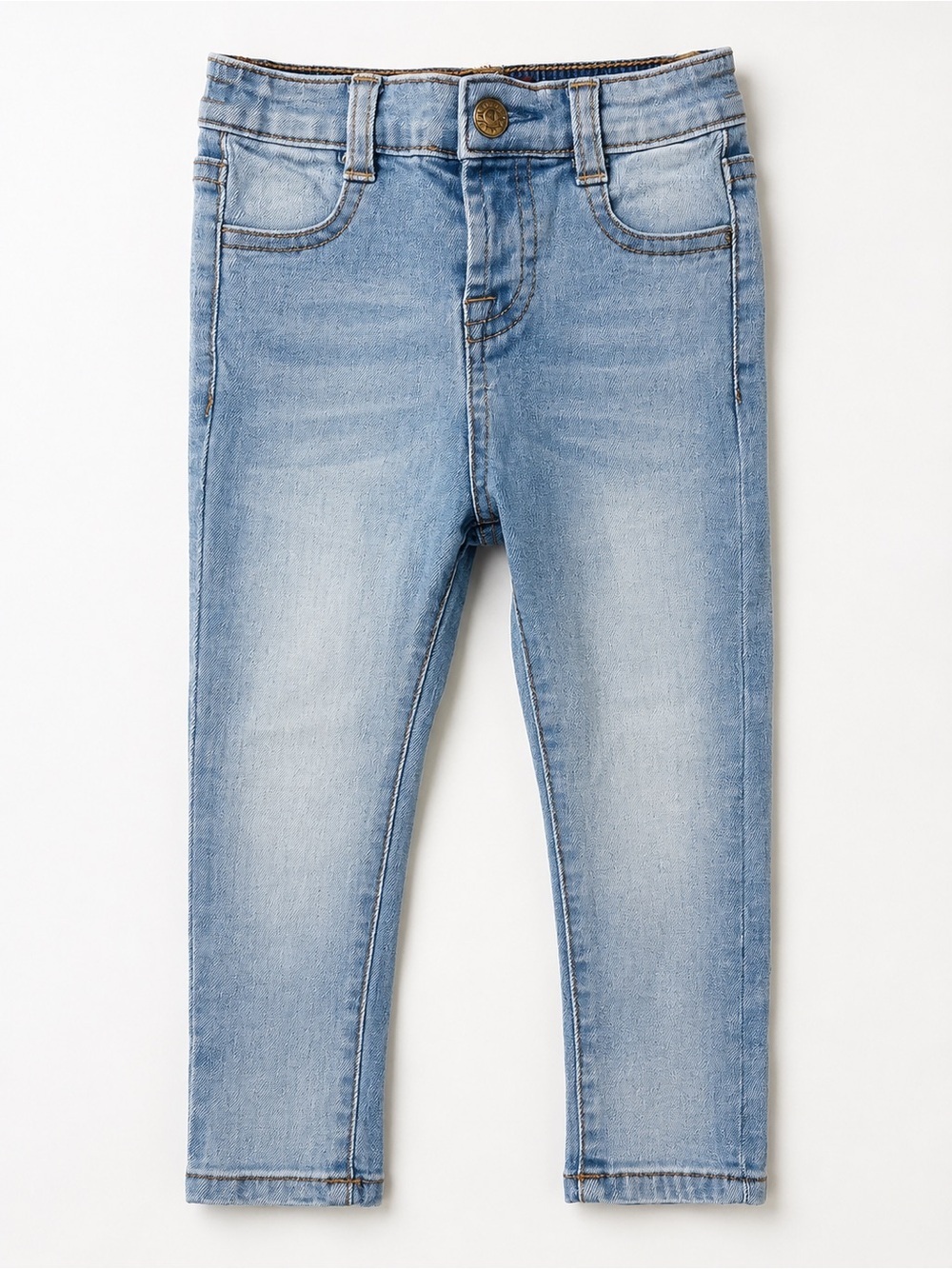 7 For All Mankind Light Blue Kids Skinny Jeans